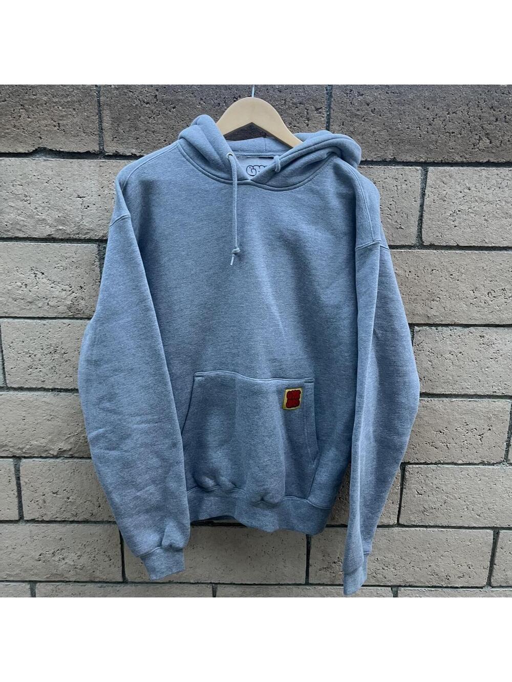 Heavyweight grey skater empyre hoodie | size M